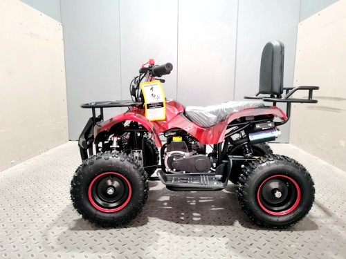 49cc Mini Farm Quad Bike, ATV Buggy Kids, 4 Wheeler Pocket, Pit Dirt Bike in Red