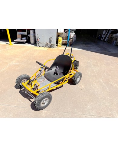Brand New 49cc Mini Go Kart 4 Wheeler Kids 2 Stroke Buggy Quad Atv Yellow