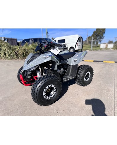 150CC ATV Sport Quad 4 Wheel Buggy Semi Auto ZOOMER GREY kids Adults Off-road