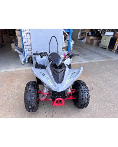 150CC ATV Sport Quad 4 Wheel Buggy Semi Auto ZOOMER GREY kids Adults Off-road