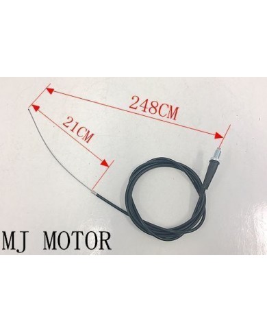 248cm 21cm Twist Throttle Cable Cord Go Kart Drift Trike Project Quad Buggy Atv