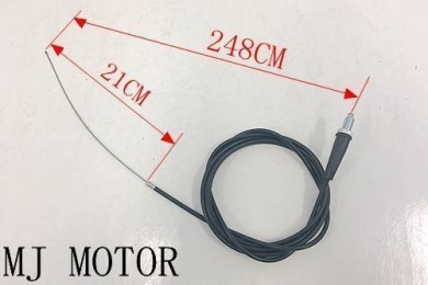 248cm 21cm Twist Throttle Cable Cord Go Kart Drift Trike Project Quad Buggy Atv