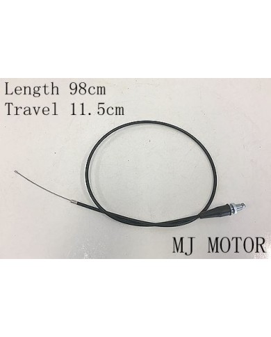 Black 98cm 115mm Twist Throttle Cable50 70 110 125 150cc PIT PRO TRAIL DIRT BIKE