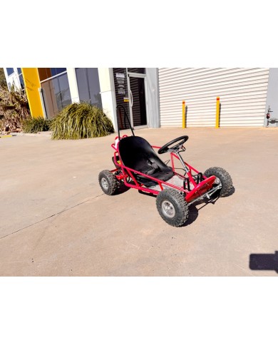 Brand New 49cc Mini Go Kart 4 Wheeler Kids 2 Stroke Buggy Quad Atv Red