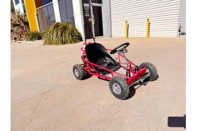 Brand New 49cc Mini Go Kart 4 Wheeler Kids 2 Stroke Buggy Quad Atv Red
