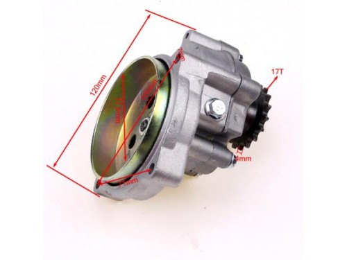 Gear Box Clutch Drum Bell Housing 47 49cc 17T T8F Pocket Quad Dirt Bike ATV