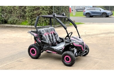 FORZA 1 K1 Dune Buggy 163CC 5.5HP Off Road UTV ATV 2 Seater 4 Wheel Go kart REV PINK