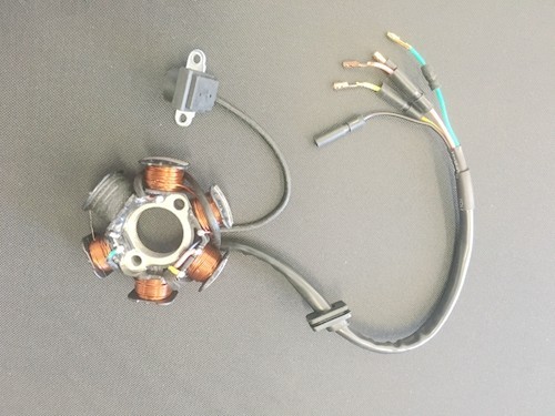 6 Coil Pole Magneto Flywheel Stator 110cc 125cc PIT Quad Dirt Bike ATV Buggy