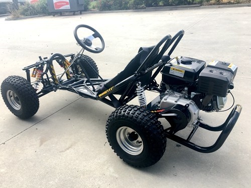 OFFROAD 9HP 270CC GO KART SINGLE SEAT ADULT BUGGY QUAD ATV SUSPENSION WET CLUTCH