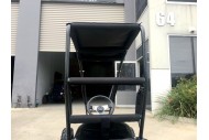 200cc 6.5HP Go Kart Wet Clutch Dune Buggy ATV Quad 4 Stroke Top Roll Cage